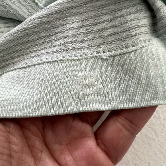 Lululemon Women Distorted Static Delicate Mint White Swiftly Tech LS 2.0 Shirt 8 - Picture 5 of 11